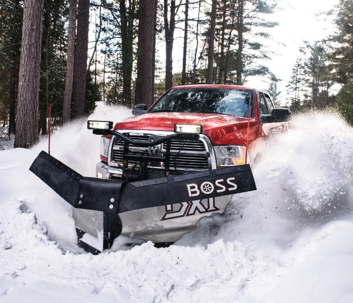 Schneepflug BOSS Power-V DXT